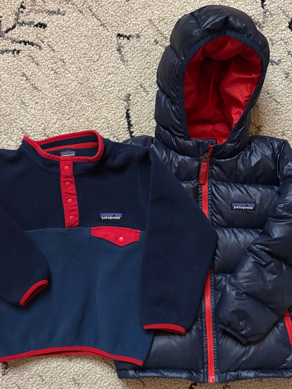 Patagonia kids jacket and pullover (4T) ECU